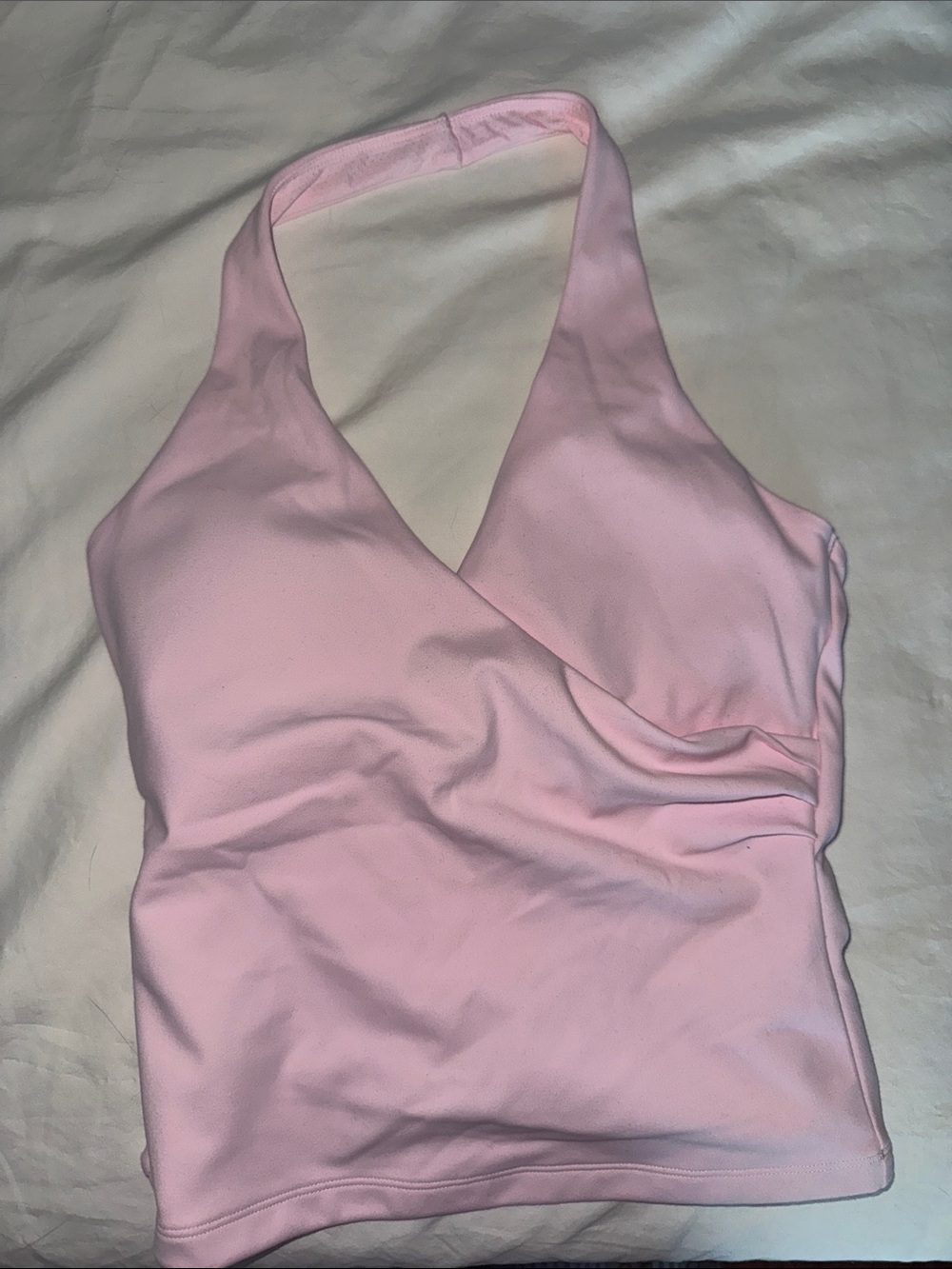 CSB Athena halter tank pink NWOT